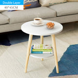Layers,Coffee,Table,Table,Table,Wooden,Table,Round,Shelf,Office