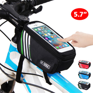 Touch,Screen,Bicycle,Phone,Earphone,Holes,Large,Capacity,Shockproof,Front