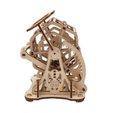 Antique,Wooden,Wheel,Number,Laser,Parts,Puzzle,Building,Mechanical,Model,Decorations