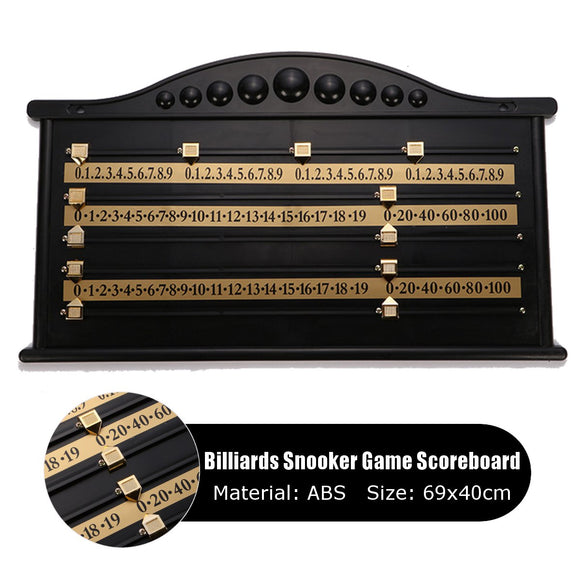 Plastic,Billiards,Scoreboard,Snooker,Scorer,Board,Player,Calculation,Number
