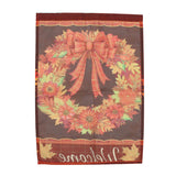 12.5''x18'',Wreath,Garden,Welcome,Autumn,Leaves,Floral,Briarwood,Decorations