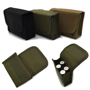 Round,Tactical,Shotgun,Shotshell,Holder,Molle,Pouch,Hunting,accessories