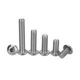 Suleve,M5SH5,140Pcs,Stainless,Steel,Socket,Button,Screw,Assortment