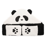 Unisex,Plush,Panda,Gloves,Pockets,Scarf,Thick,Multipurpose,Fashion