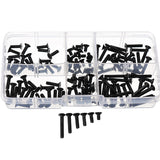 Suleve,M3CH7,Carbon,Steel,Socket,Screws,Countersunk,Bolts,Assortment,120pcs