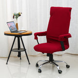 Swivel,Computer,Chair,Cover,Stretch,Armrest,Covers,Armchair,Slipcover