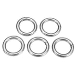 5x30mm,Stainless,Steel,Round,Welded,Marine,Rigging,Strapping,Hardware