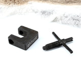 ohhunt,7.62X39,Front,Sight,Adjustment,Adapter,Carbon,Steel,Construction,Design,Tactical,Hunting,Accessories