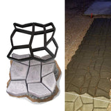 Irregular,Maker,Stepping,Stone,Reusable,Paver,Molds,Brick,Mould,Cement,Brick,Garden,Walkway,Pavement