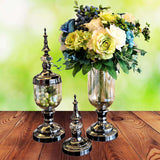 European,Glass,Flower,Floral,Holder,Wedding,Party,Office,Decorations