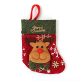Loskii,Christmas,Cutlery,Knife,Christmas,Socks,Dining,Table,Christmas,Decorations