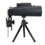 IPRee,12X50,Telescope,Universal,Camera,Aluminum,Alloy,Tripod,Power,Night,Light,Monocular