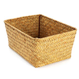 Seaweed,Woven,Storage,Basket,Fruit,Sundries,Organizer,Fruit,Container