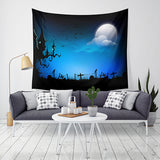 Loskii,Halloween,Tapestry,Pumpkin,Print,Hanging,Tapestry,Decor,Halloween,Decorations
