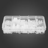 120pcs,Nylon,White,Spacers,Screw,Assortment