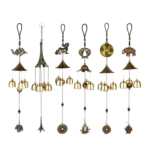 Chimes,Bells,Lucky,Elephant,Garden,Outdoor,Windows,Hanging,OrnamentDecorations