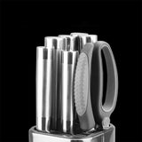 8inch,Stainless,Steel,Cutter,Stand,Holder,Kitchen,Cooking,Tools,Storage,Block,Kitchen,Accessories