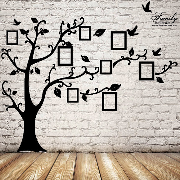 Removable,Memory,Picture,Frames,Wallpaper,Photo,Stickers,Decor,Black