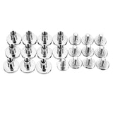 10pcs,Sliver,Chicago,Screw,Round,Rivet,Leather,Decoration,Bookbinding