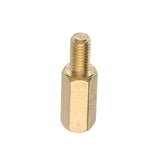 Suleve,M3BH3,100Pcs,Brass,Standoffs,Support,Spacer,Pillar,Board