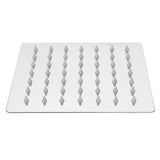 15x15cm,Square,Pressurized,Spray,Rainfall,Shower,Stainless,Steel