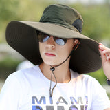 Summer,Protection,Centimeters,Visor,Adjustable,Bucket,Fishing,Mountaineering