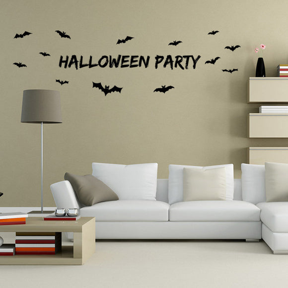 Miico,AW9352,Halloween,Sticker,Removable,Sticksrs,Halloween,Party,Decoration,Decorations