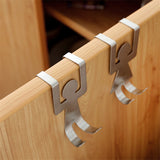 Creative,Hooks,Stainless,Steel,Lovers,Shaped,Kitchen,Hanger,Clothes,Storage,Storage