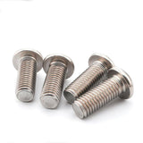 Suleve,M6CH3,50Pcs,Carbon,Steel,Socket,Button,Screw,Bolts