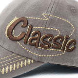 Cotton,Washed,Baseball,CLASSIC,Letter,Embroidery,Adjustable,Sports,Snapback