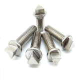 Suleve,M6ST1,50Pcs,External,Triangle,Theft,Stainless,Steel,Machine,Screw,Triangular,Washer