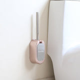 Removable,Compact,Mounted,Brush,Holder,Scrubber,Curved,Cleaning,Brush,Stainless,Steel