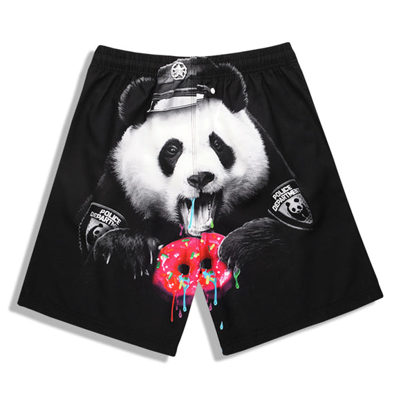 S5236,Pants,Shorts,Panda,Printing,Waterproof,Beach,Board,Shorts,Comfortable