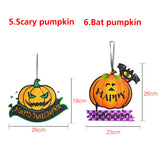 Halloween,Spoof,Hanging,Decorations,Pumpkin,Ghost,Skull,Witch,Hanger,Halloween,Supplies