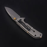 Sanrenmu,100MM,Stainless,Steel,Pocket,Folding,Knife,Outdoor,Camping,Fishing,Knife