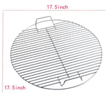 IPRee,17.5inch,Stainless,Steel,Round,Grill,Barbecue,Accessories,Outdoor,Camping,Picnic