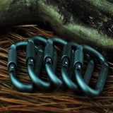 Outdoor,Shape,Carabiner,Bottle,Hanging,Buckle,Keychain,Screw,Aluminum,Alloy