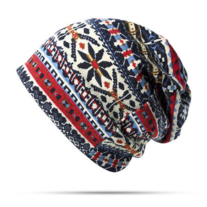 Women,Cotton,Ethnic,Style,Beanie,Collars,Scarf