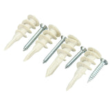 10Pcs,Nylon,Plate,Board,Cavity,Fixing,Speed,Anchor,Screws