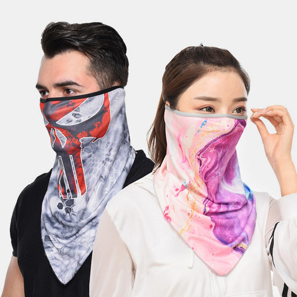 Breathable,Riding,Fishing,Windproof,Sunscreen,Scarf,Bandana,Balaclava,Gaiter,Resistant,Quick,Lightweight,Materials,Cycling,Polyester,Adults