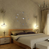 Large,Clock,Decorative,Luxurious,Silent,Modern,Decorations,Mirror,Surface