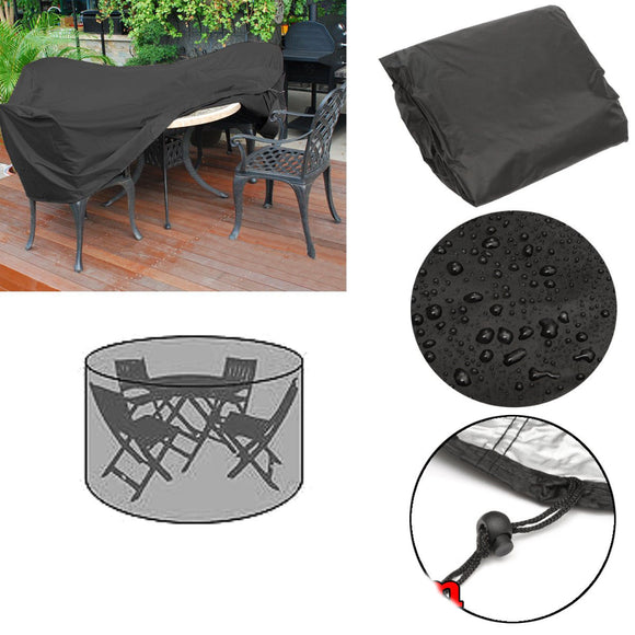 110x185cm,Outdoor,Round,Garden,Furniture,Cover,Protector,Seater