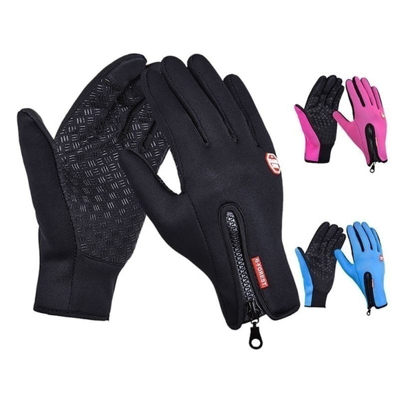 1Pair,Touch,Screen,Tactical,Glove,Winter,Sport,Skiing,Gloves,Zipper,Thermal,Gloves