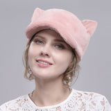 Women,Winter,Artificial,Fahion,Winter,Ladies,Beret