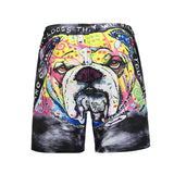 Swimming,Pants,Cartoon,French,Bulldog,Printing,Beach,Shorts,Board,Shorts