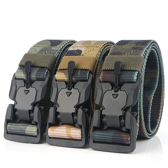 125cm,Nylon,Camouflage,Tactical,Plastic,Magnetic,Buckle