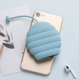 JORDAN&JUDY,Silicone,Keychain,Drawstring,Storage,Pouch,Outdoor,Travel