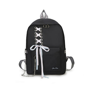 Canvas,Backpack,Student,School,Rucksack,Shoulder,Outdoor,Travel