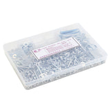 Stainless,Steel,Phillips,Round,Screws,Washers,Assortment