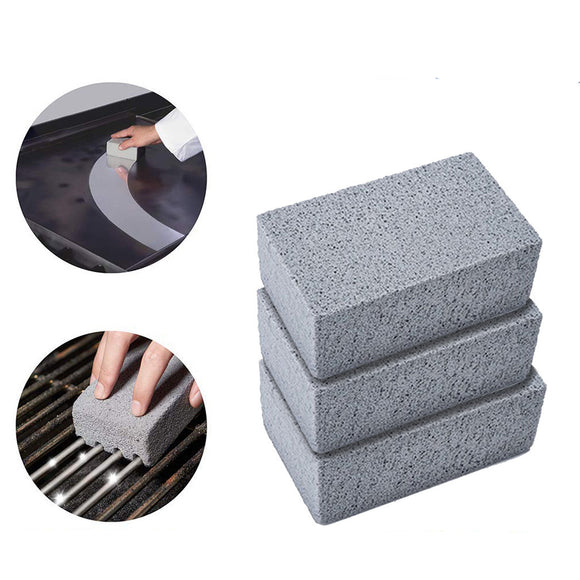 Cleaning,Stone,Handheld,Odorless,Grill,Ecological,Clean,Scrub,Brick,Block,Barbecue,Scraper,Griddle,Removing,Stains,Brush